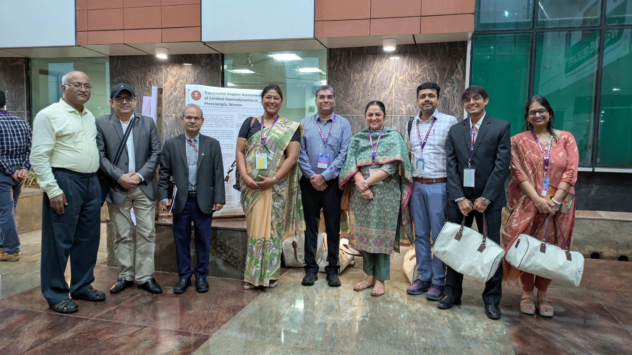 Research conference and poster group